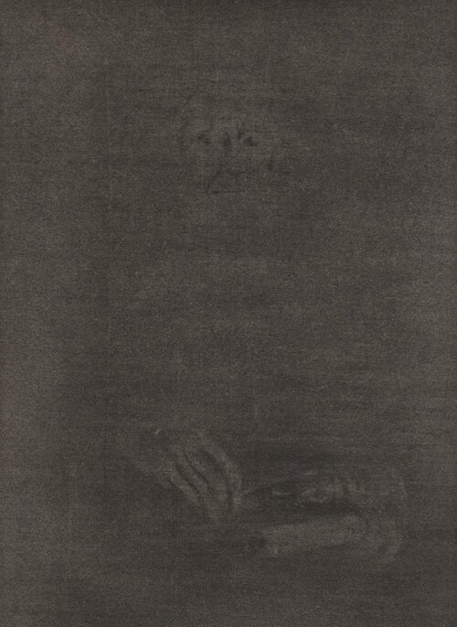 Le Révolutionnaire, Les Âmes du XXème siècle, 2009. Fusain sur papier, 37,1x26,6 cm, collection Reiner Speck.