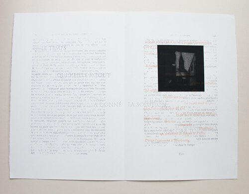 Un sentiment de fatigue et d'effroi, graphite, pastel et fusain sur papier, 56x75 cm, 2017.