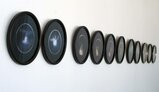 Phantasma - φάντασμα, 2013, Tirages argentiques couleurs, tondi, diamètre 20 cm.